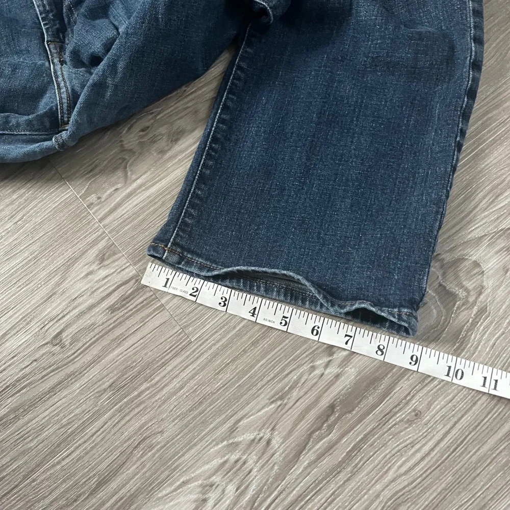 Lucky Brand 181 Relaxed Straight Jeans Mens 36x30 Dark Wash Denim Blue Pants